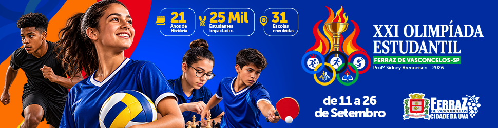 OLIMPÍADAS ESTUDANTIS FERRAZ 2026