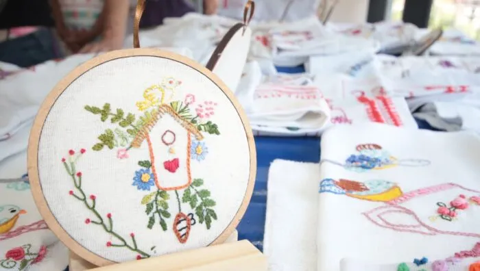 Exposição marca encerramento do curso ‘Bordando e Tecendo a Arte no Meio Rural’