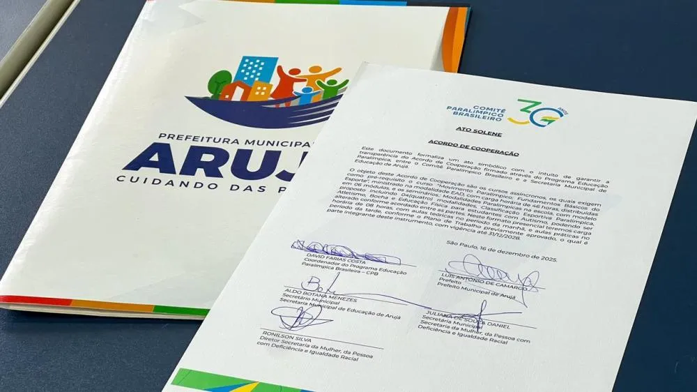 Programa “Educação Paralímpica” chega a Arujá em parceria com o Comitê Paralímpico Brasileiro