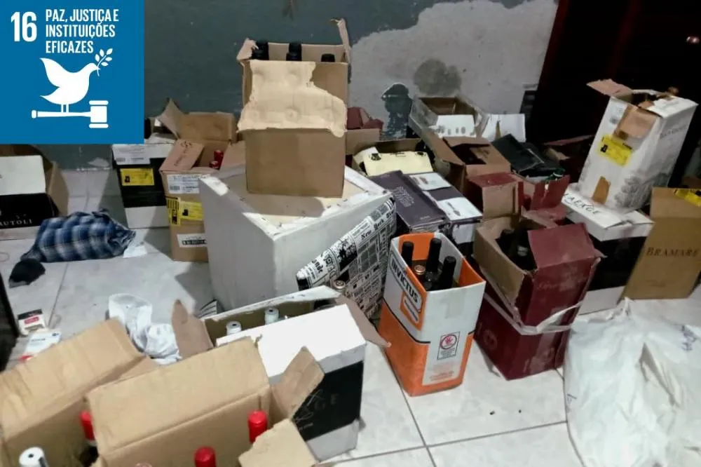 GCM de Itaquá desmantela casa-bomba e recupera carga de bebidas roubadas