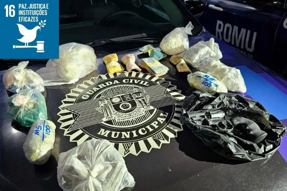 GCM de Itaquá deflagra Operação Tráfico Zero e apreende 2,5 mil drogas em 72 horas