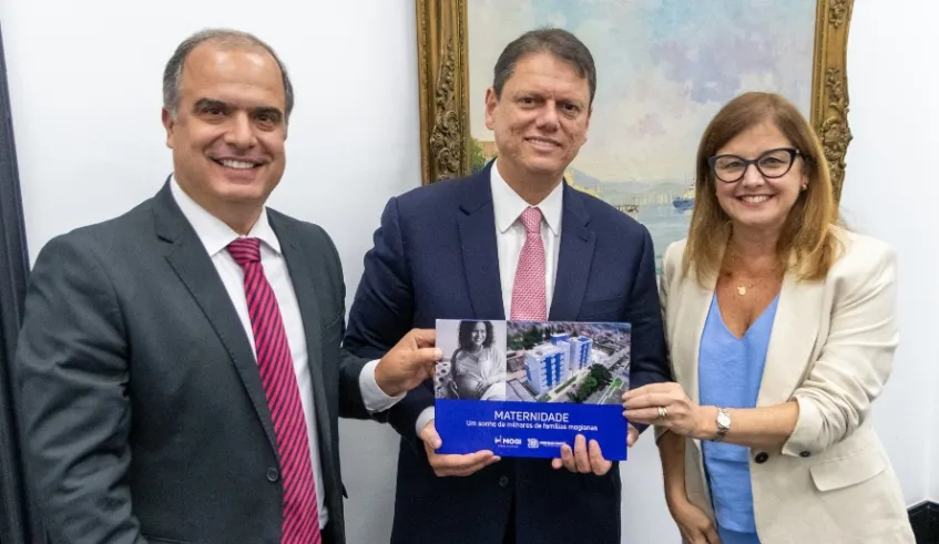 Governador confirma inauguração da Maternidade de Mogi para 9 de maio