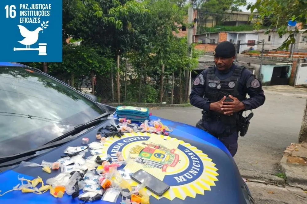 GCM de Itaquá apreende 3,3 mil entorpecentes e reforça patrulhamento em 50 bairros
