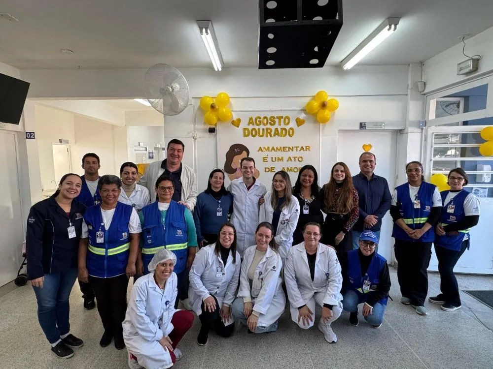Agosto Dourado começa com ações em unidades de saúde em Mogi das Cruzes