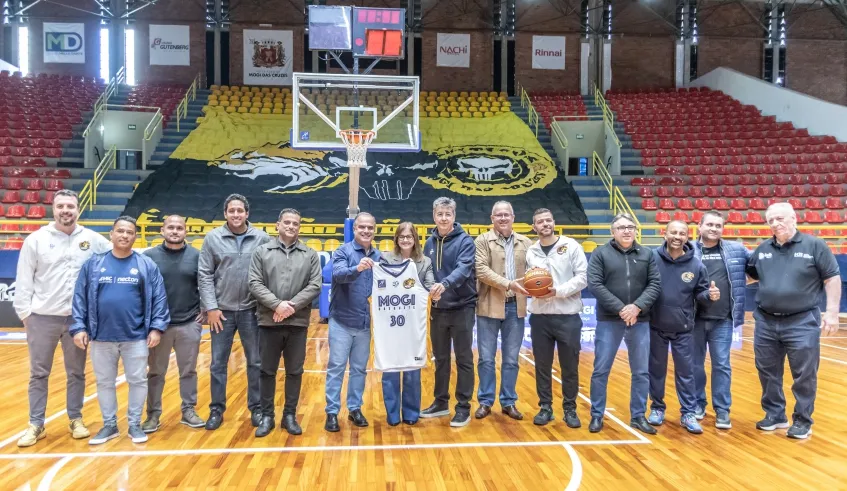 Mogi das Cruzes retoma parceria com Mogi Basquete sob nova gestão