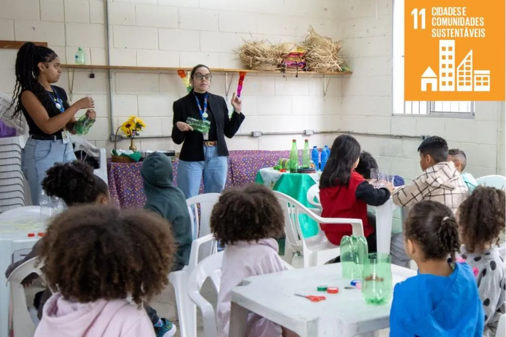 Itaquá promove palestras sobre coleta seletiva e reciclagem nos CRAS