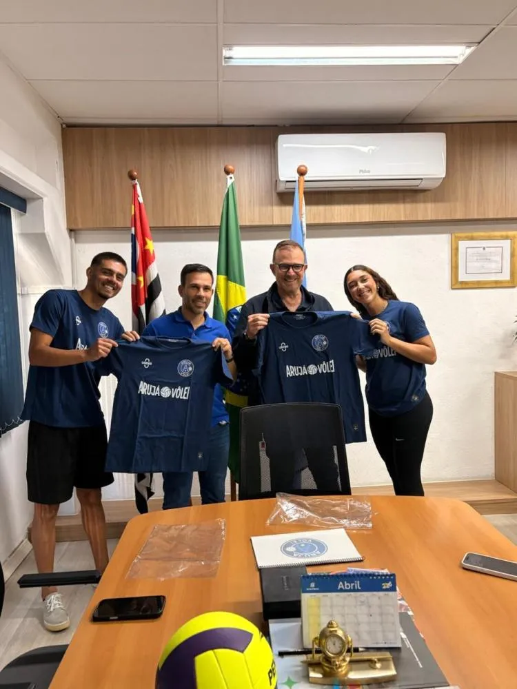 Prefeitura de Arujá anuncia chegada de equipe profissional de vôlei para disputa do Paulista e Superliga B