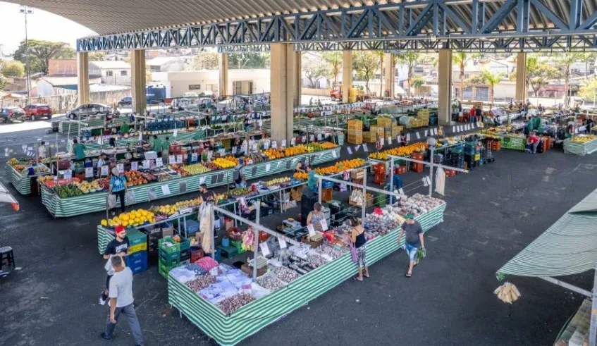 Mercado do Produtor, feiras livres e Mercadão funcionam normalmente no feriado e no fim de semana em Mogi