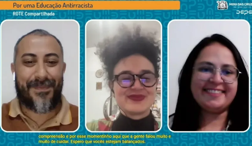 Escolas municipais de Mogi fortalecem práticas de Educação Antirracista em reunião pedagógica