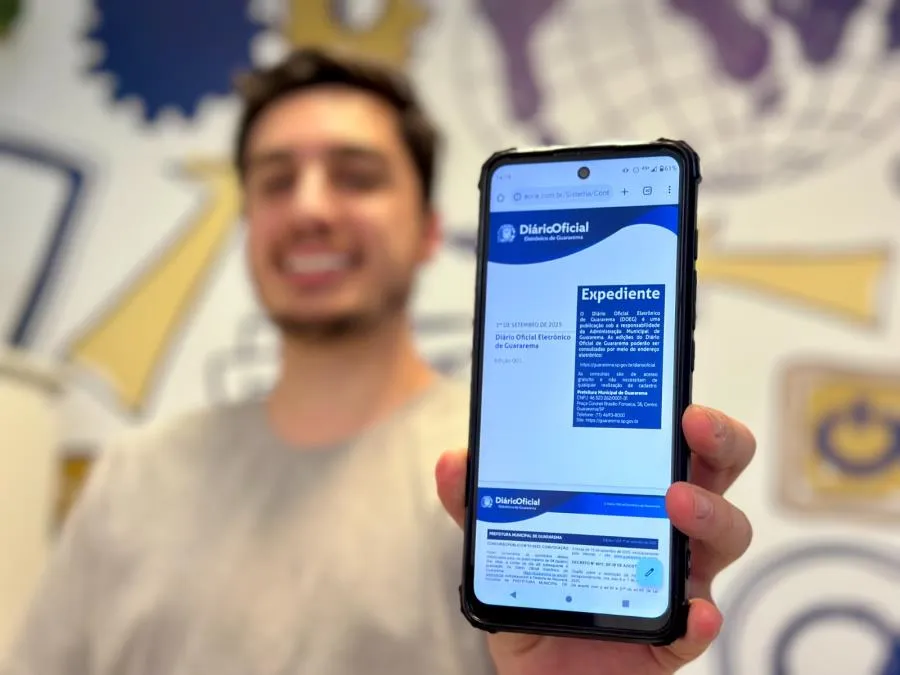 Prefeitura de Guararema lança Diário Oficial Eletrônico com foco em transparência