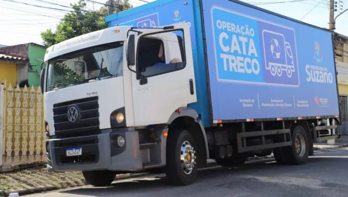 Operação Cata-Treco leva coleta gratuita a 17 bairros até 13 de setembro