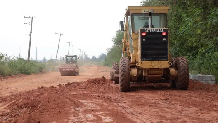 Obra de prolongamento na avenida Roberto Simonsen entra em sua fase final