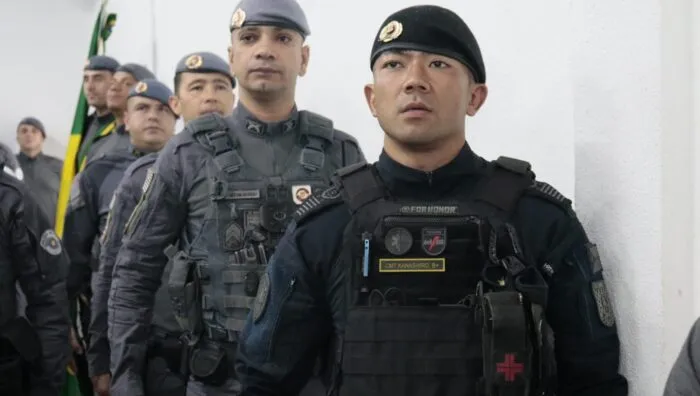 Prefeito Pedro Ishi participa de solenidade da Polícia Militar no 32º BPM/M em Suzano