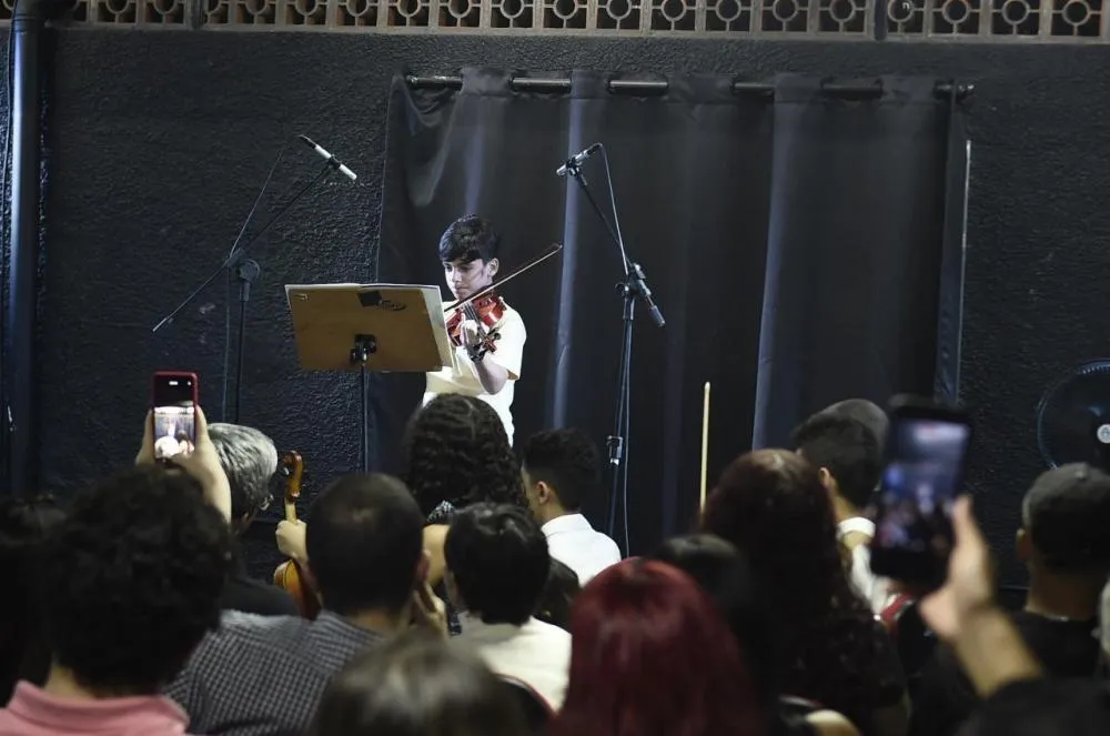 Recital de Formatura de Violino encanta público no Conservatório Municipal de Guarulhos