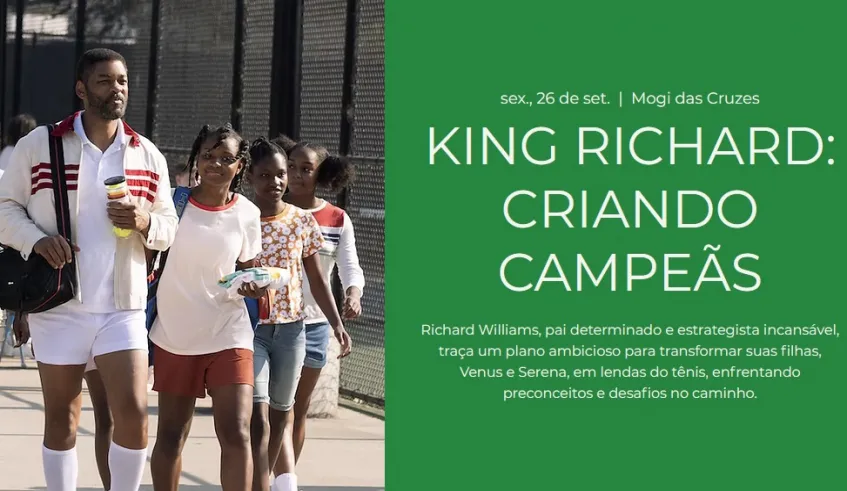 Cinema na Praça exibirá filmes no Parque da Cidade nesta sexta e sábado (26 e 27/9)