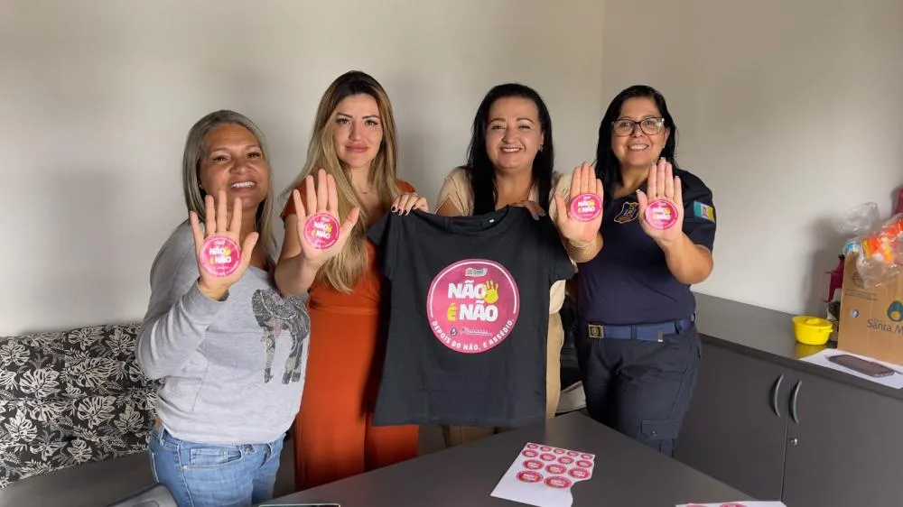 Campanha “Não é Não!” reforça combate ao assédio na Festa da Uva em Ferraz
