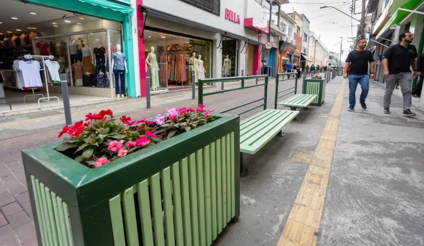 Centro de Mogi das Cruzes passa por revitalização com foco na paisagem urbana