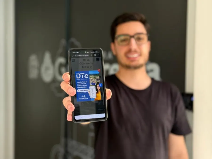 Com Domicílio Tributário Eletrônico (DTE), Prefeitura de Guararema moderniza comunicação com contribuintes