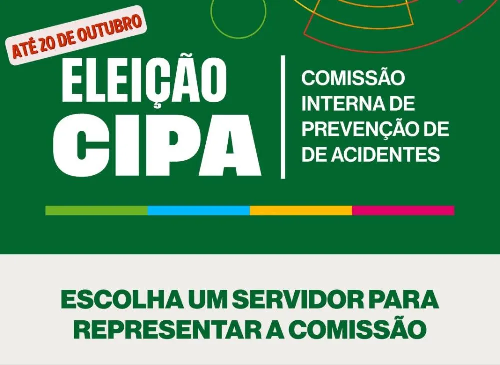 Eleição da CIPA 2025/2026 é prorrogada e segue até 20 de outubro