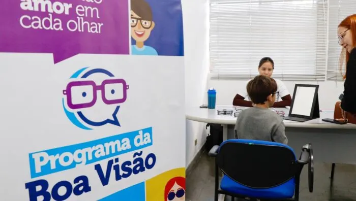 Saúde, Educação e Saspe iniciam segunda fase de atendimentos do ‘Programa da Boa Visão’