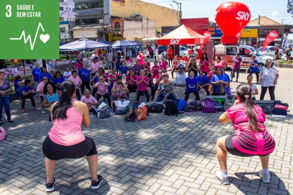 Itaquá realiza aulão retrô do Outubro Rosa nesta quarta (22)