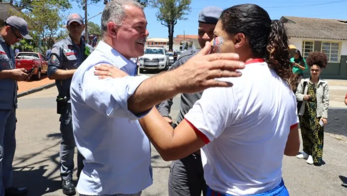 Secretário de Segurança Cidadã participa de evento da PM no Tiro de Guerra