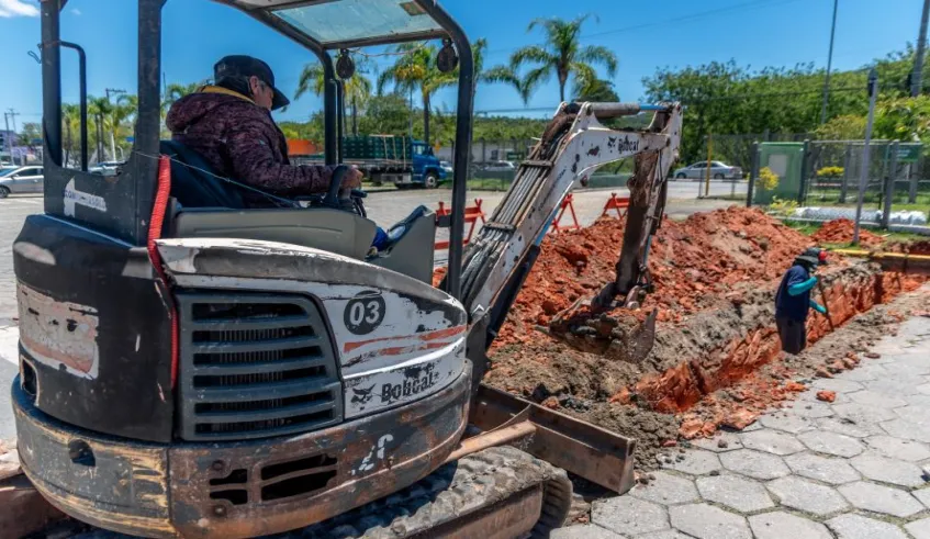 Mogi moderniza Mercado do Produtor com fiação subterrânea
