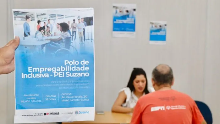 Suzano realiza terceira edição do Polo de Empregabilidade Inclusiva no Suzano realiza terceira edição do Polo de Empregabilidade Inclusiva no Centrus