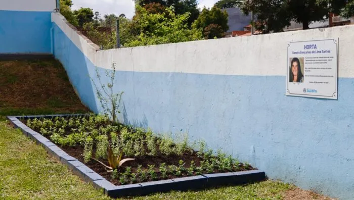 UBS do Tabamarajoara inaugura horta em homenagem a funcionária